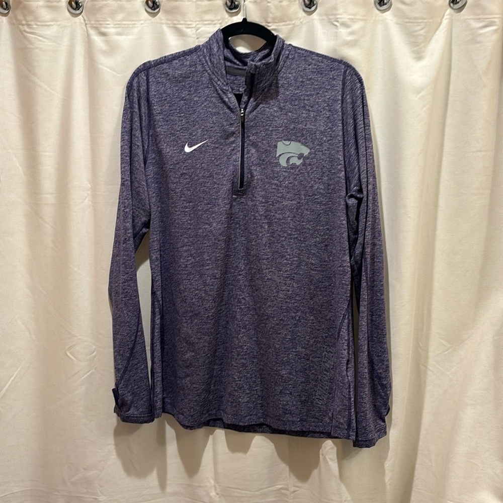 K-State Wildcats women’s Nike Dri-fit quarter zip sz. XL